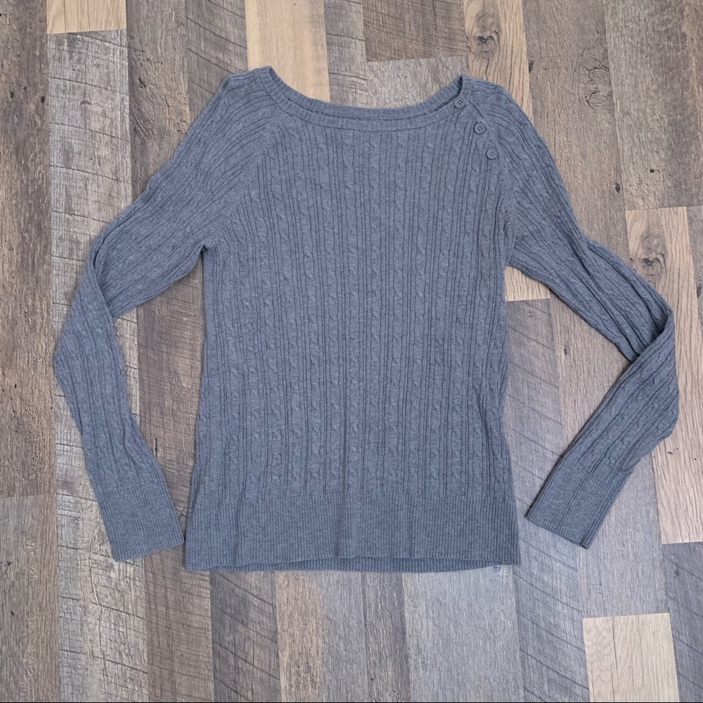 Grey sweater women’s large